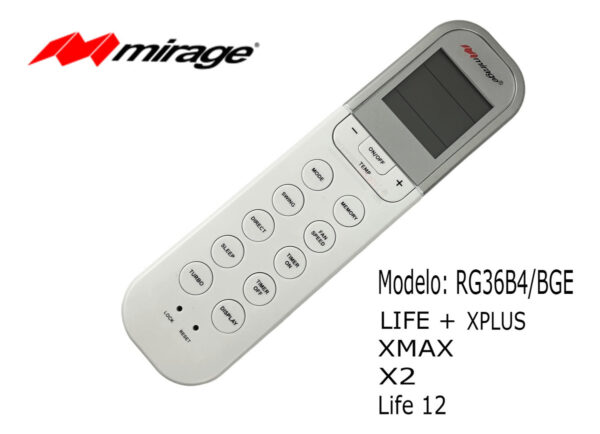 Control Remoto Mirage Original Life+ Life12 X2 Magnum 17 16 - Imagen 4