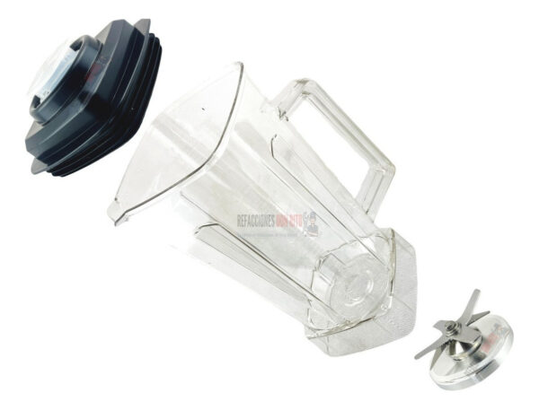 Vaso De Licuadora Con Aspas Compatible Con Vitamix Completo - Imagen 5