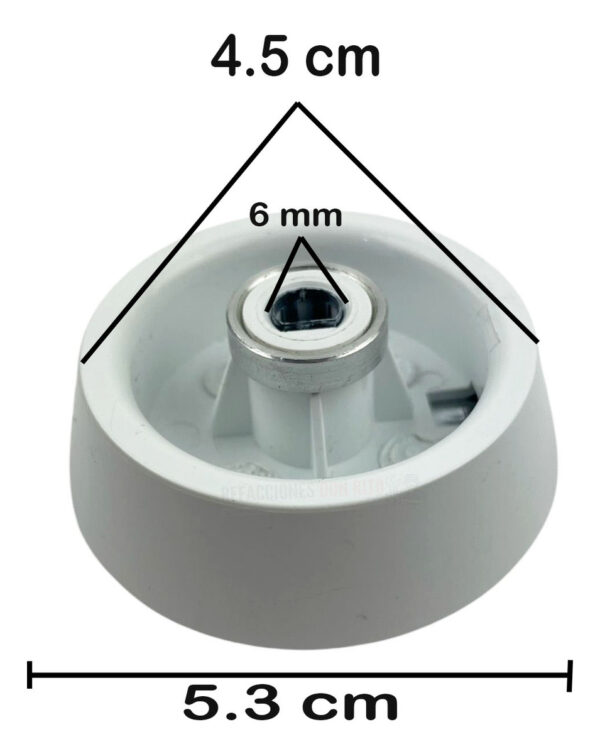 Perilla Control Secadora Centro Lavado Mabe Kraken Original - Imagen 5