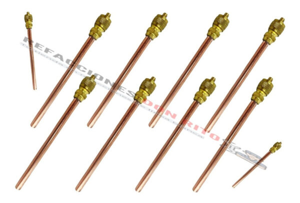 Válvula De Servicio Pivote Para Refrigeración 1/4 50 Pzs - Imagen 6