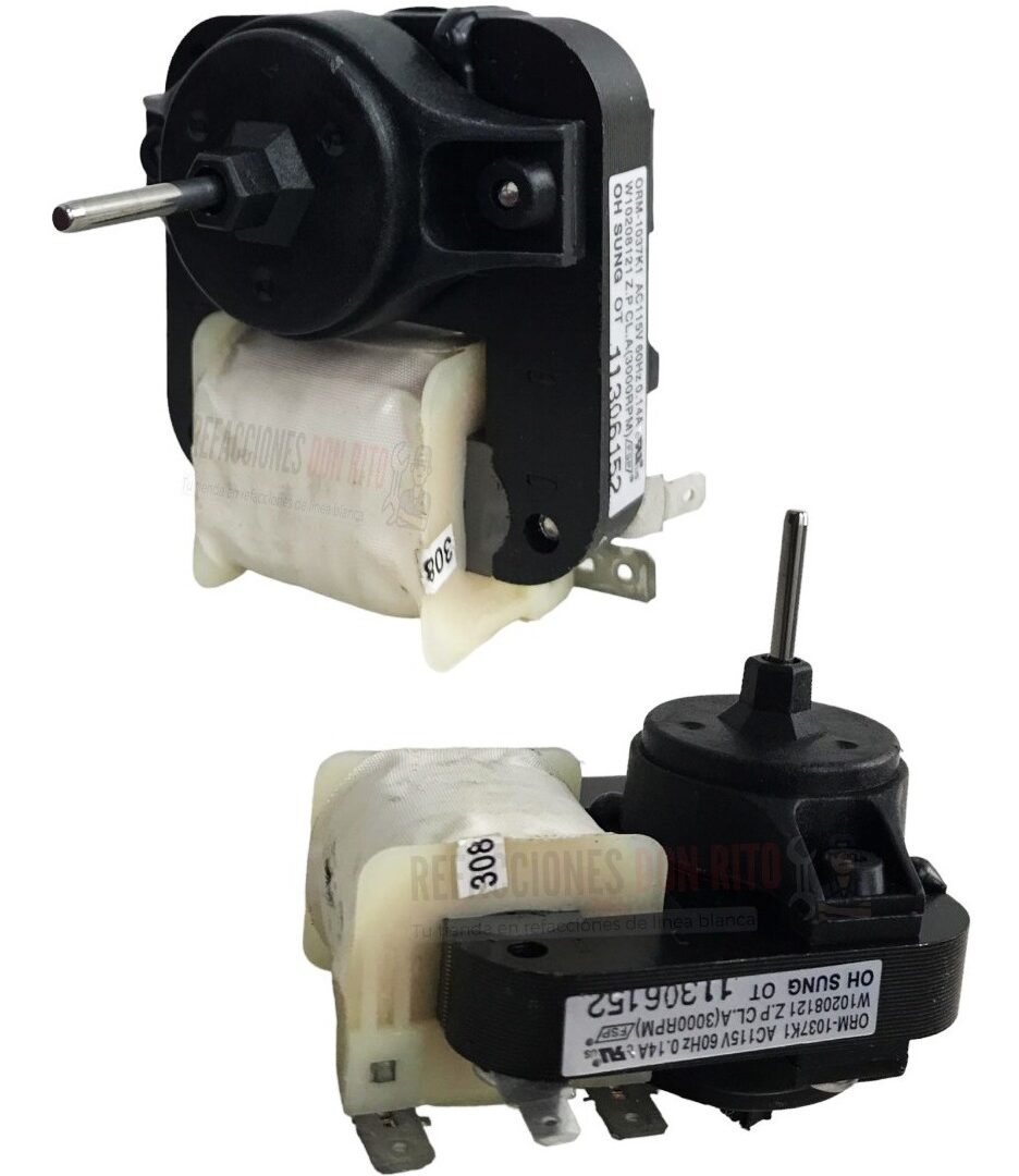 Motor Ventilador Difusor Refrigerador Whirpool W10208121