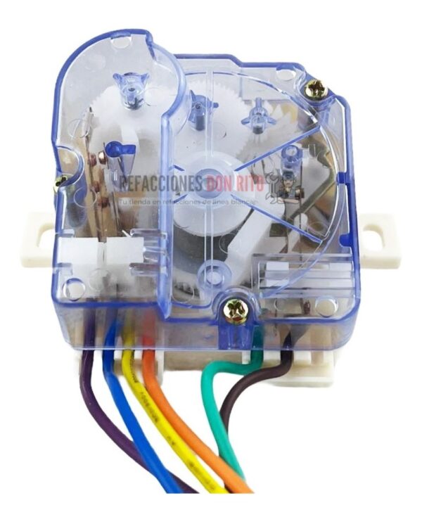 Reloj Para Lavadora De 2 Tinas 6 Cables Orejas Inclinadas - Imagen 3