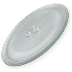 Plato D/cristal Para Microondas 24.5 Cm Rosan
