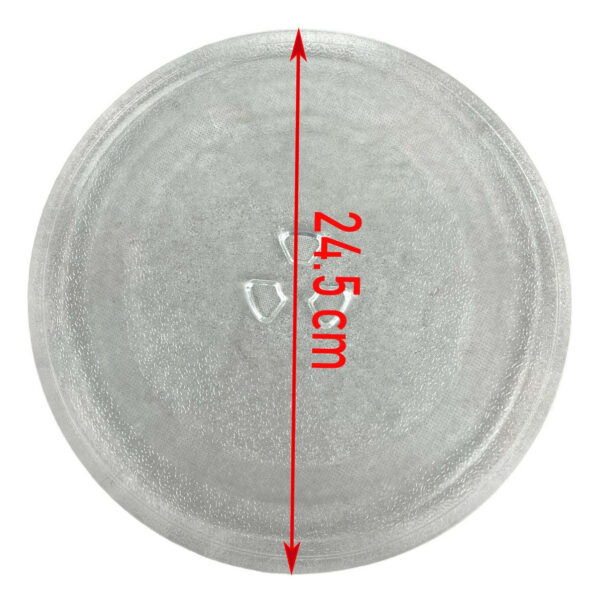 Plato D/cristal Para Microondas 24.5 Cm Rosan - Imagen 5