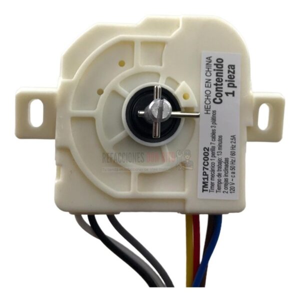 Reloj Para Lavadora 7 Cables Orejas Inclinadas - Imagen 3