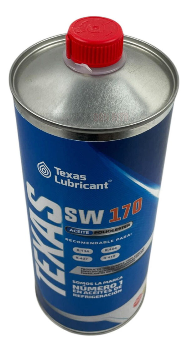 Aceite Texas Sw170 Poliolester Bote De 1 Litro Refrigeración - Imagen 4