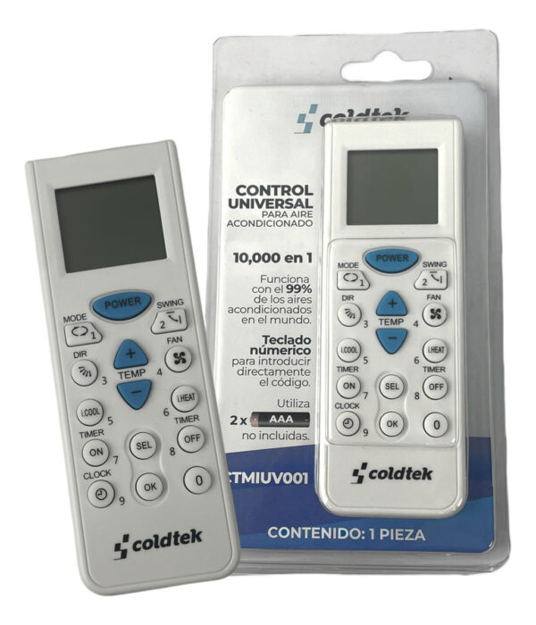 Control Universal Aire Acondicionado Minisplit 4000 Codigos - Imagen 4