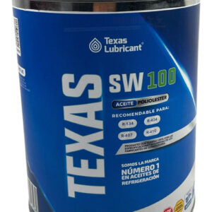 Aceite Poliolester Texas Sw100 Lata De 4 L Refrigeración