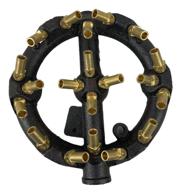 Quemador Industrial Hierro 20 Espreas Multiflama Alta Calida - Imagen 7
