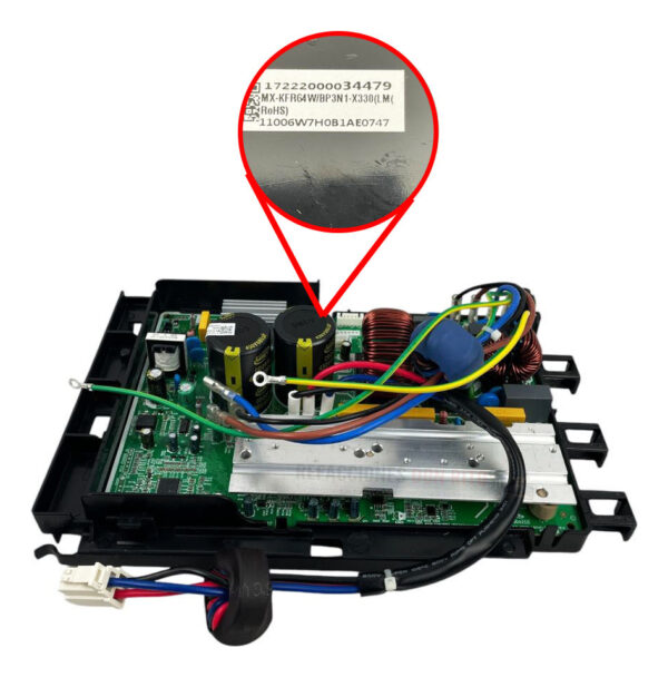 Módulo Tarjeta Condensador Mirage Inverter X 2021 Calor 2ton - Imagen 3