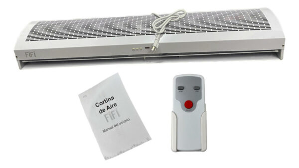Cortina De Aire 120cm 220v Reforzada Con Control - Imagen 3