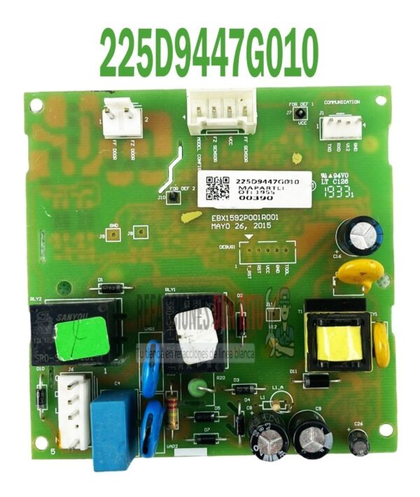 Tarjeta Para Refrigerador Mabe 225d9447g010 Original - Imagen 5