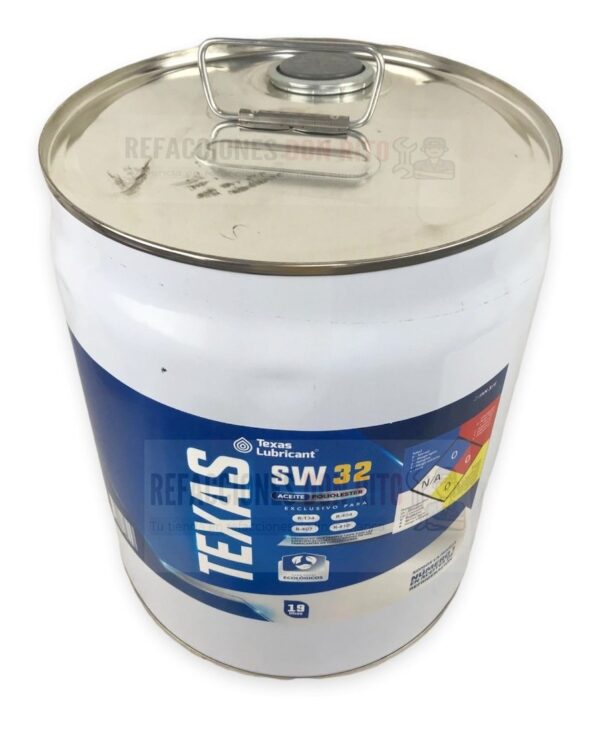 Aceite Poliolester Texas Sw 32 19 Litros Refrigeración - Imagen 3
