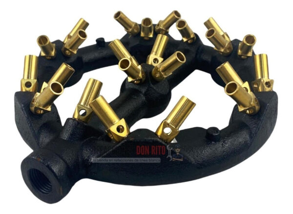 Quemador Industrial Hierro 23 Espreas Multiflama Alta Calida - Imagen 6