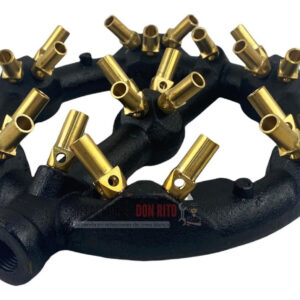 Quemador Industrial Hierro 23 Espreas Multiflama Alta Calida