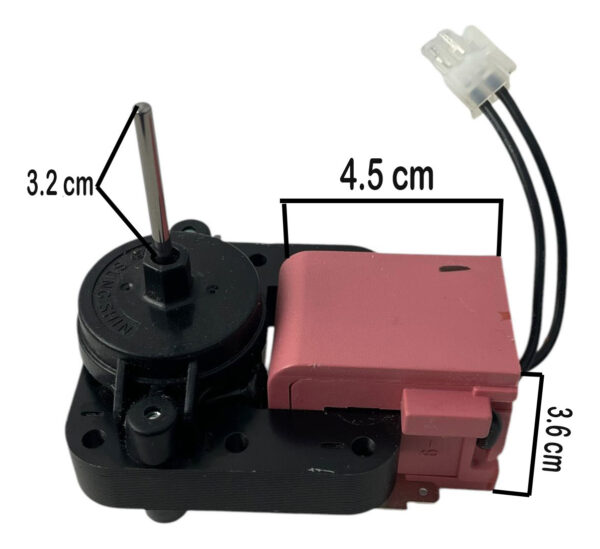 Motor Evaporador Ventilador Refrigerador Whirlpool W10253821 - Imagen 4