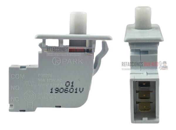 Switch Seguro Puerta Secadora Original Samsung Dc64-00828a - Imagen 6