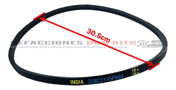Banda Lavadora Easy Mabe Original Tipo V Unificada P003 - Imagen 5
