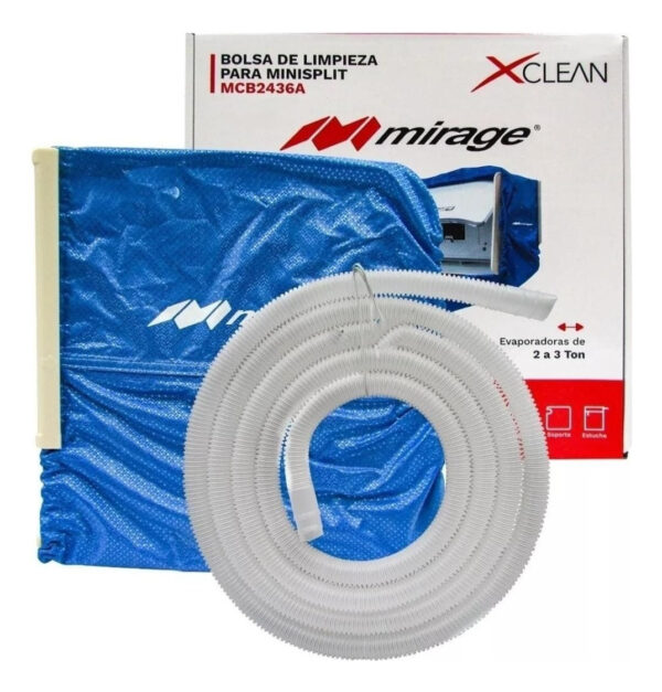 Bolsa Para Lavar Mirage MCB2436A Minisplit 1.5 Y 2 color Blanco - Imagen 3