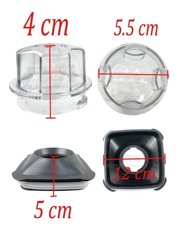 Vaso De Licuadora Con Aspas Compatible Con Vitamix Completo - Imagen 9