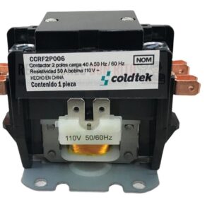 Contactor 2 Polos 120v 40 Amp Refrigeración Aire Acondiciona
