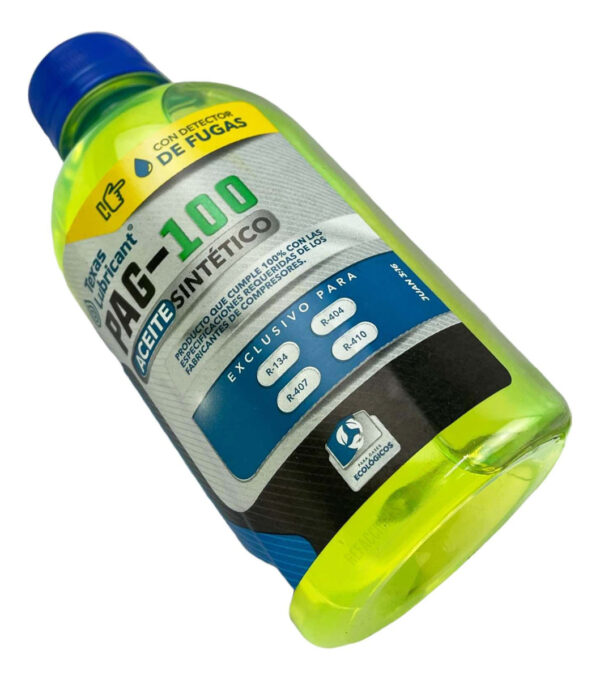Aceite Con Detector De Fugas Pag-100 Texas Lubricant 8 Oz - Imagen 3