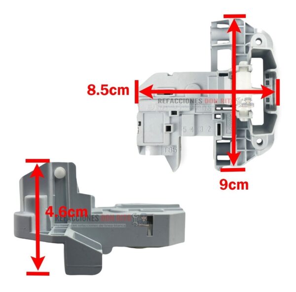 Switch Microswitch Bloqueapuerta Centro De Lavado Aqua Saver - Imagen 5