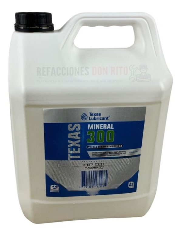 Galón Aceite Mineral 300 Compresor Refrigerante R12 R22 R134 - Imagen 3