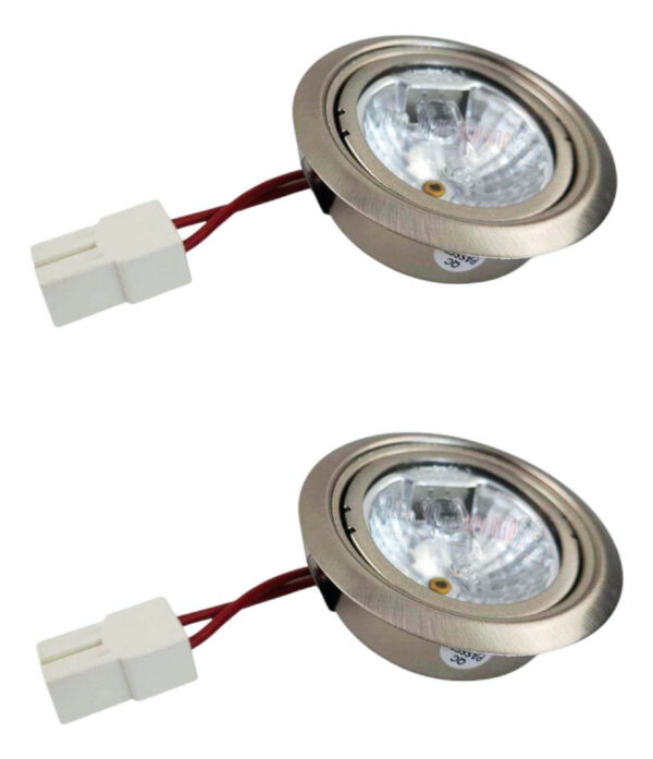 2 Focos Para Campana Y Estufa Mabe Io Mabe Halogeno 12v 20w - Imagen 3