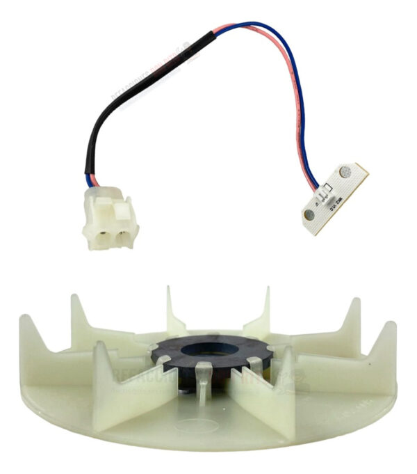Polea Motor Con Imán Y Sensor De Peso Lavadora Mabe Easy - Imagen 6