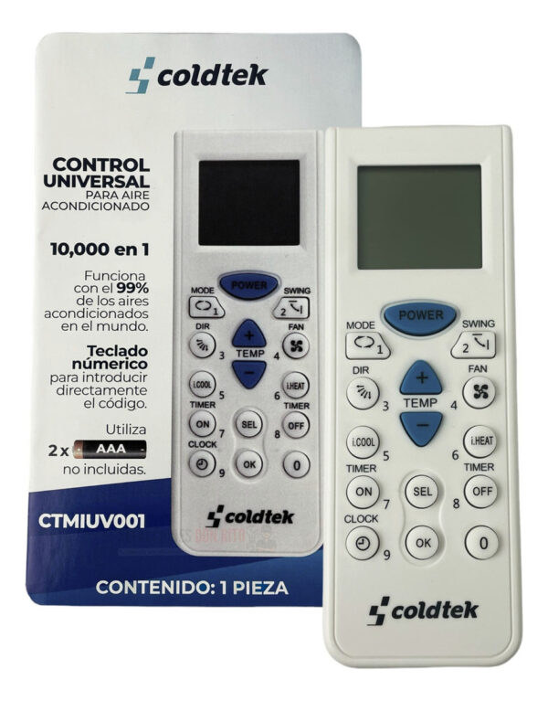 Control Universal Aire Acondicionado Minisplit 4000 Codigos - Imagen 5
