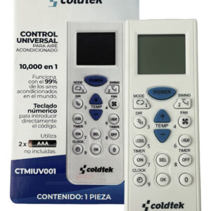 Control Universal Aire Acondicionado Minisplit 4000 Codigos