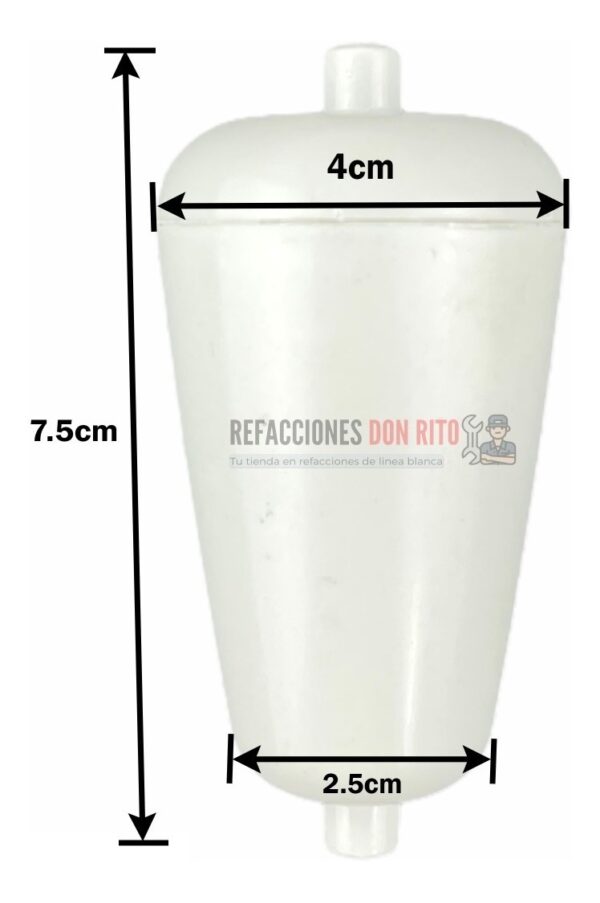3 Rodillos Agitador Disco Propela Lavadora Mabe Kraken Origi - Imagen 4