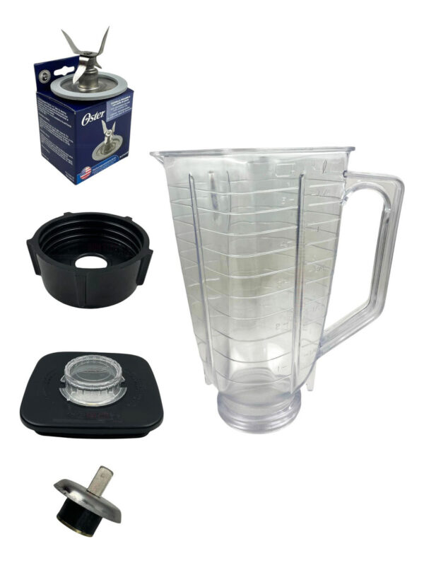 Vaso Policarbonato Irrompible Para Licuadora Oster Completo - Imagen 5