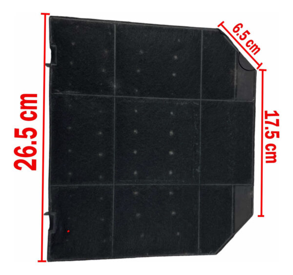 Filtro De Carbón Activado Para Campana Mabe Wg02f11573 - Imagen 5