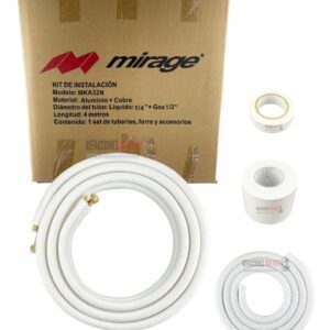 Kit Instalacion Mirage Para Minisplit 1/4 X 1/2 1 Y 1.5 Ton