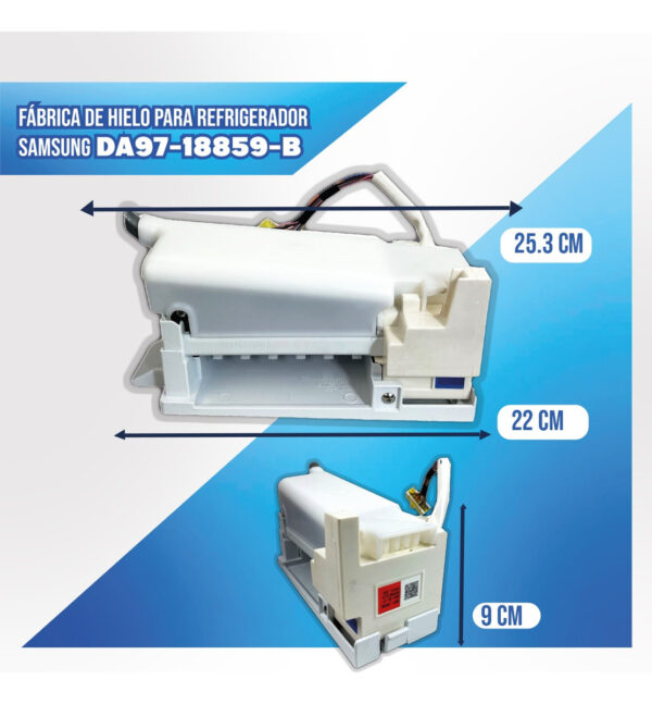 Fábrica De Hielo Para Refrigerador Samsung Da97-18859b - Imagen 4