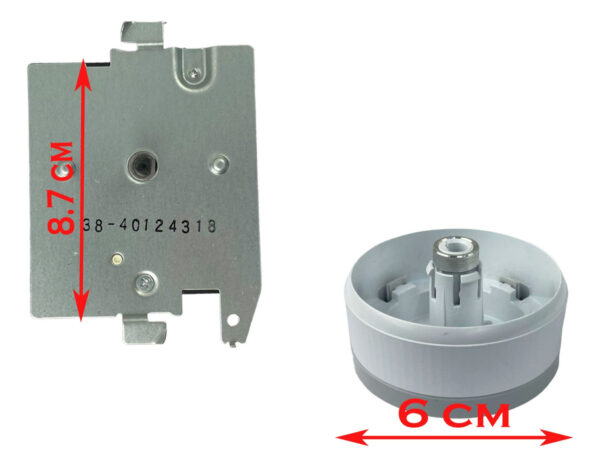 Timer Reloj Para Secadora Mabe Easy 234d2377p001 Con Perilla - Imagen 8
