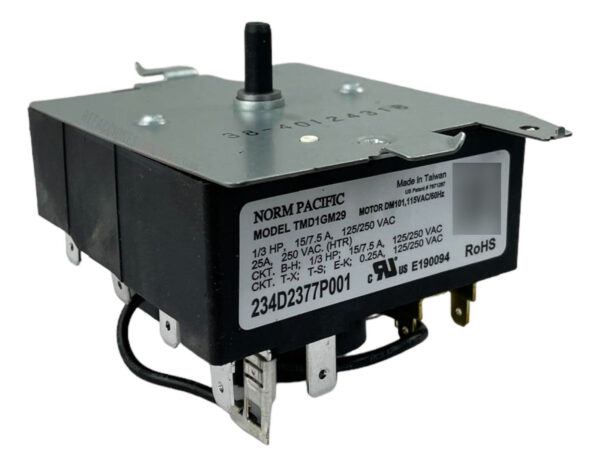 Timer Reloj Para Secadora Mabe Easy 234d2377p001 Con Perilla - Imagen 9