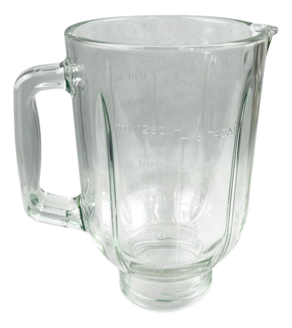 Vaso De Vidrio Compatible Con Todas Las Licuadoras Man - Imagen 5