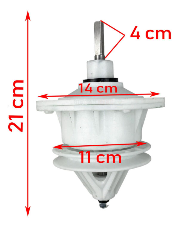 Transmisión Lavadora Ekt Flecha Cuadrada 6 Tornillos - Imagen 8