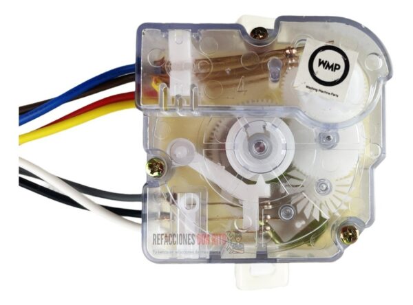 Reloj Para Lavadora 7 Cables Orejas Inclinadas - Imagen 4