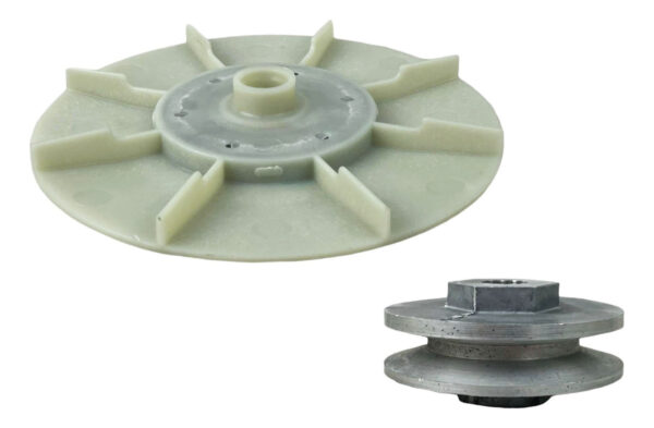Polea Ventilador Motor Lavadora Mabe Easy Kraken Original Ge - Imagen 9