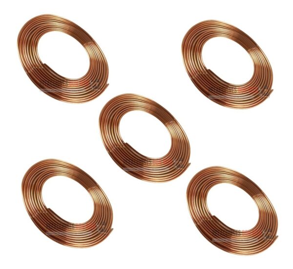 5 Tubos Capilar Refrigeración 031 .031 Flexible Alta Calidad