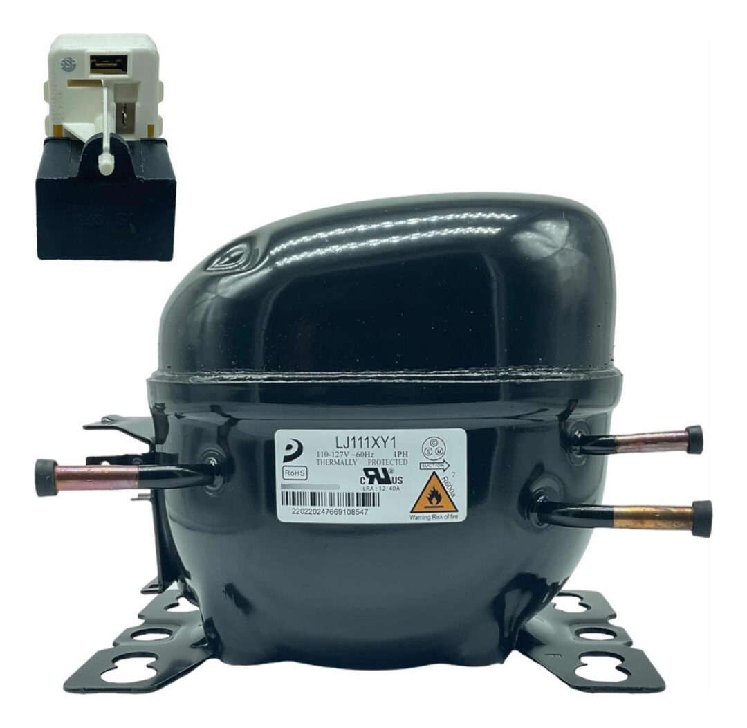 Compresor Con Relay 1/5 Gas 600a Daewoo Lj111xy1 Original - Imagen 4