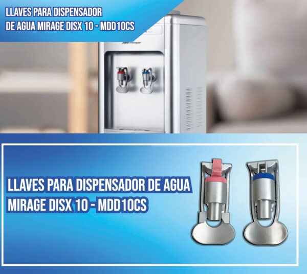 Llaves P/dispensador De Agua Mirage Disx 10 - Mdd10cs - Imagen 5