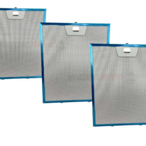 Kit 3 Filtros Para Campana Mabe Original 25.3 X 30 Cm