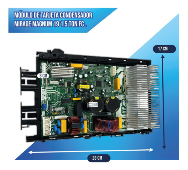 Módulo De Tarjeta Condensador Mirage Magnum 19 1.5 Ton F/c - Imagen 5
