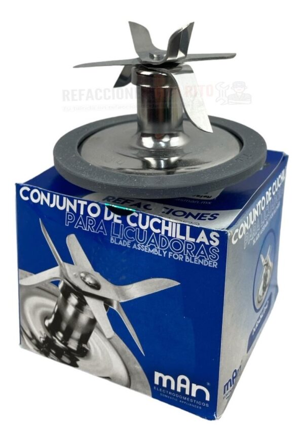 Aspa Cuchilla Navaja Para Licuadora Man Original - Imagen 8