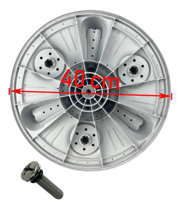 Agitador Propela Disco Lavadora LG 40cm 11 Dientes - Imagen 7
